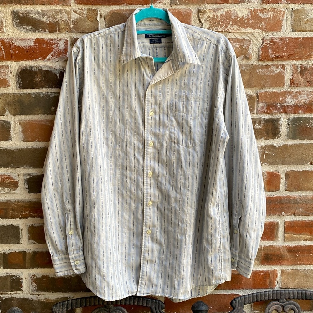 Polo Ralph Lauren MERRIN 100% Cotton striped pattern button down